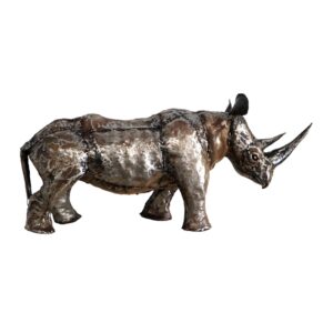 rhino baby sculpture