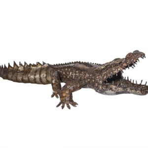 crocodile alligator medium sculpture