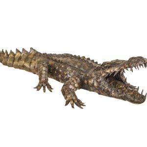 crocodile alligator small sculpture