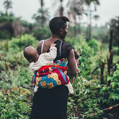 AfricanWomanBabyForMothersDay