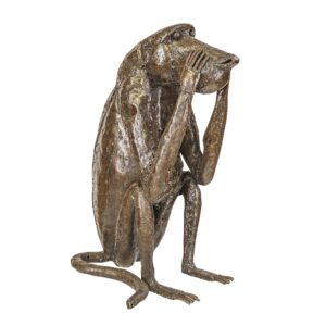 baboon small sculpture