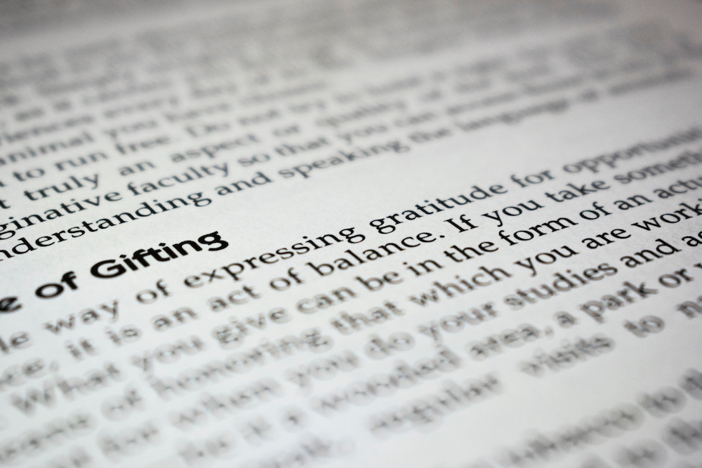 close up of newspaper