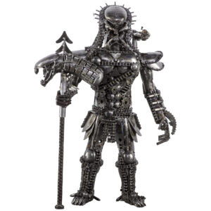 Predator with alien head